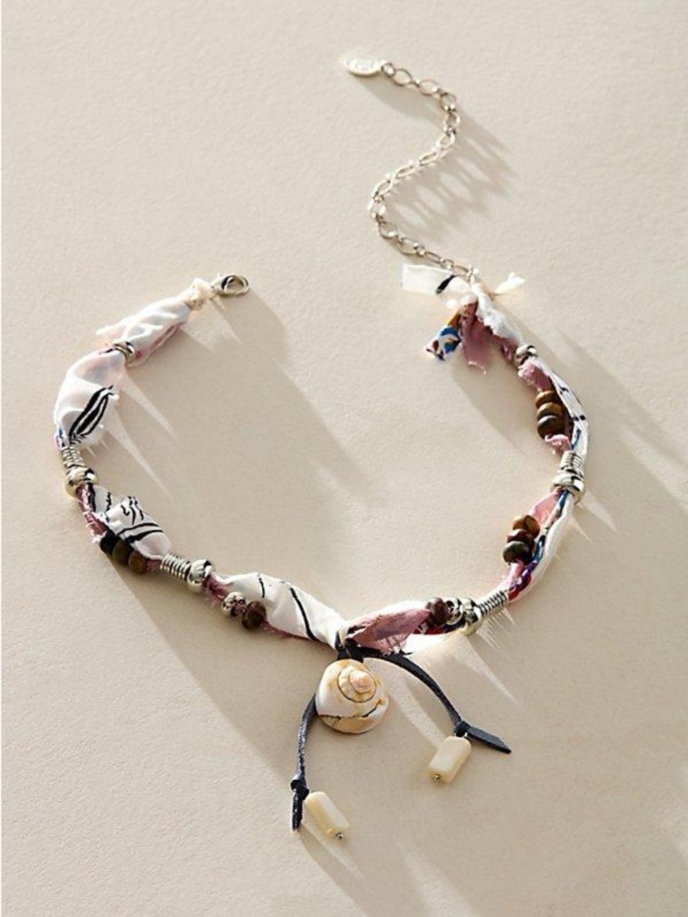 FREE PEOPLE X ARIANA OST Alpha Necklace & Bracelet Set